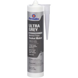 Permatex 82195 ULTRA GREY RIGID HIGH TORQUE RTV SILICONE GASKET MAKER CARTRIDGE