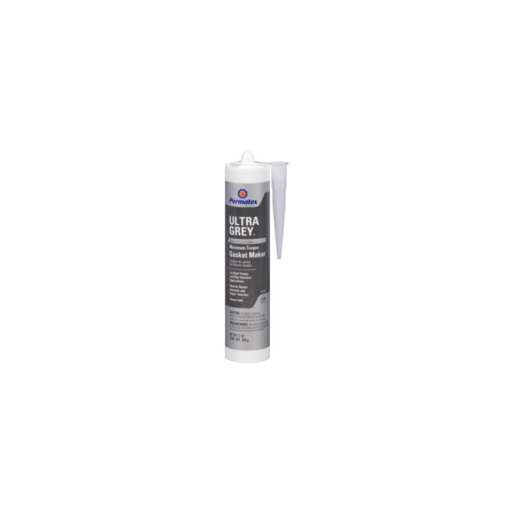 Permatex 82195 ULTRA GREY RIGID HIGH TORQUE RTV SILICONE GASKET MAKER CARTRIDGE
