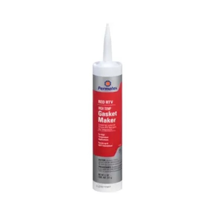 Permatex 81409 HIGH-TEMP RED RTV SILICONE GASKET MAKER
