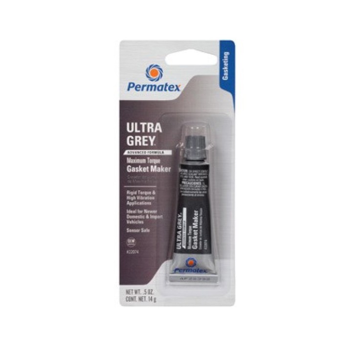 Permatex 89145 ULTRA GREY RIGID HIGH-TORQUE RTV SILICONE GASKET MAKER