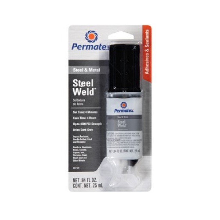Permatex 84109 4 MIN MULTI METAL STEEL WELD EPOXY