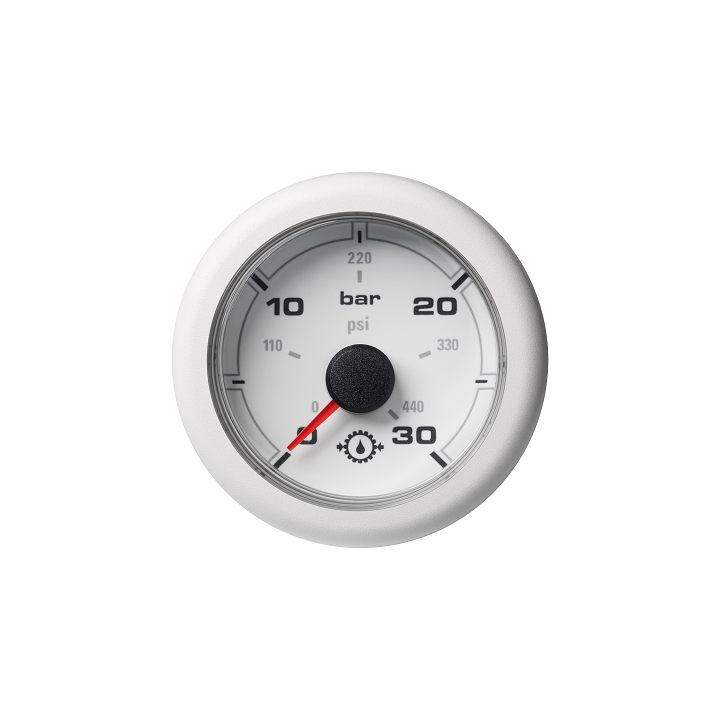 Veratron OL TRANSMISSION OIL PRESSURE 30 BAR / 440 PSI WHITE FACELIFT (A2C1066050001)