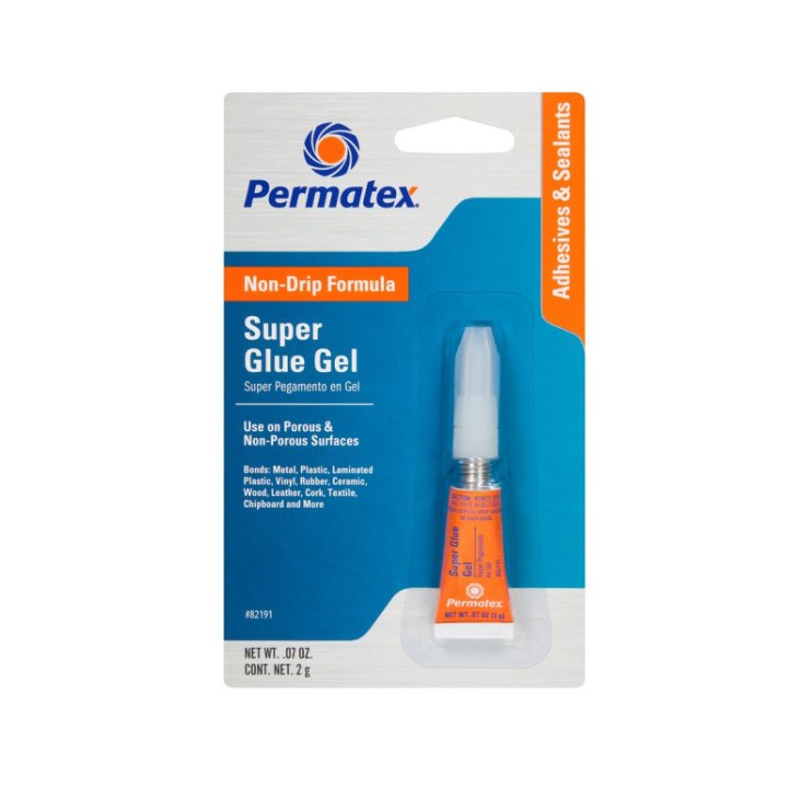 Permatex 82191 SUPER GLUE GEL
