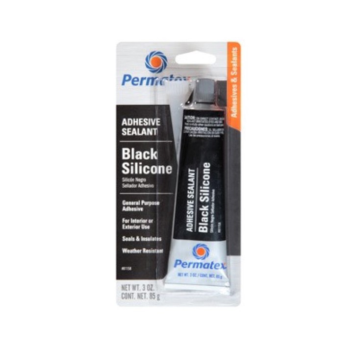 Permatex 81158 BLACK SILICONE ADHESIVE SEALANT