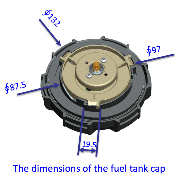 Fuel Filler Cap / Neck / Strainer Fuel Filler Cap (JZM6030)