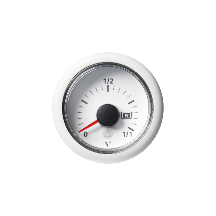 Veratron VL AFTERMARKET TANK LEVEL IND. - - SINGLE SCALE - 0 - 1/1 - 20 MA - DOUBLE LENS - ROUND WHI