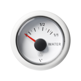 Veratron VL AFTERMARKET TANK LEVEL IND. - - SINGLE SCALE - 0 - 1/1 - 20 MA - DOUBLE LENS - ROUND WHI