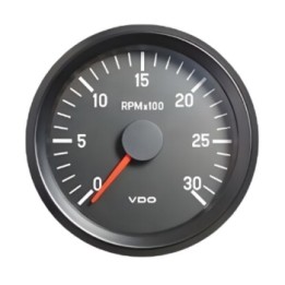 VDO Tachometer Cockpit International 100mm 3000rpm 24V