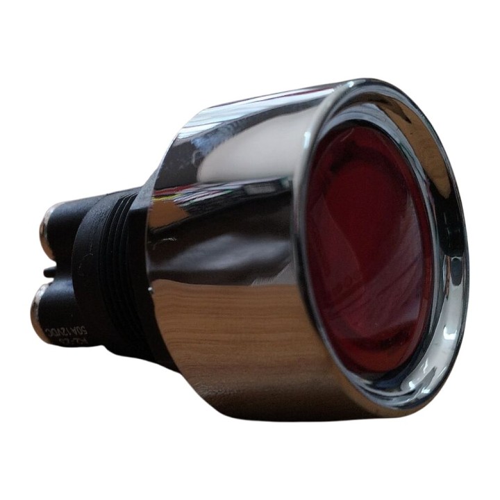 ENG OMNI-AM-PB0105 Push Start Button, Red, 12 V