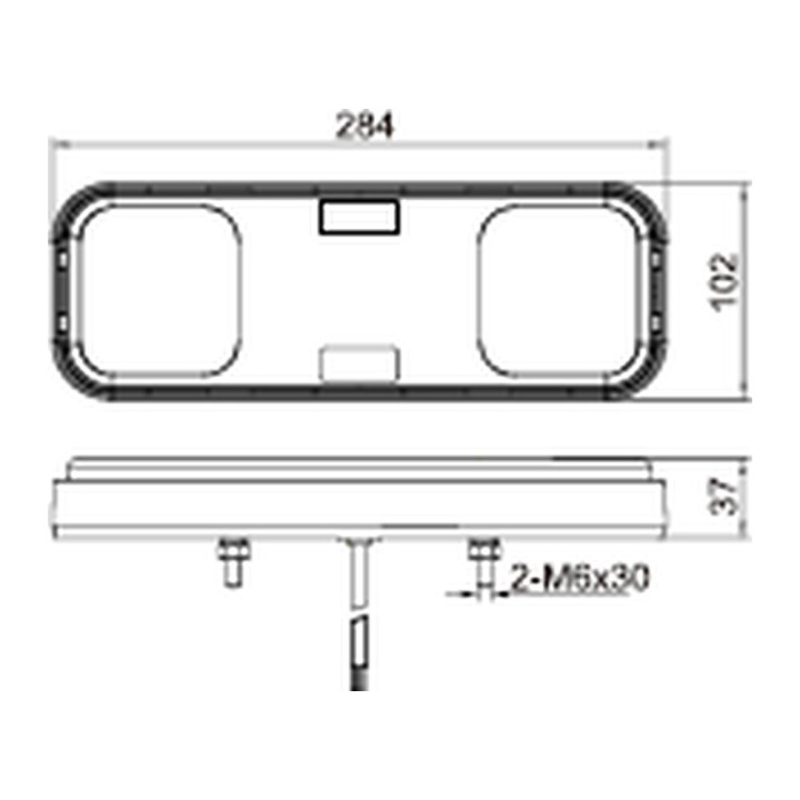 OMNI-AM-103-115-1052 LED Rear Combination Light
