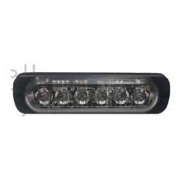OMNI-AM-103-121-3001 LED Warning Light, 6 Head, Amber