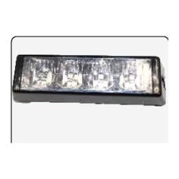 OMNI-AM-103-132-1000 LED Warning Light, 4 Head, Amber