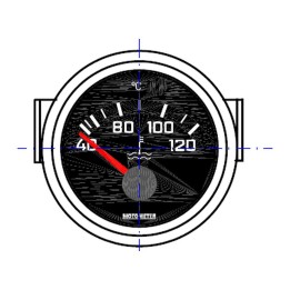 Motometer OMNI-AM-641-011-1048 Temp Gauge 52 mm 12 V 40-120