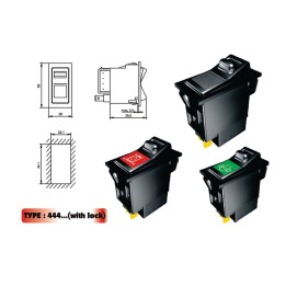 ENG OMNI-AM-108-444-1800 444 Series Rocker Switch 1800, Locking