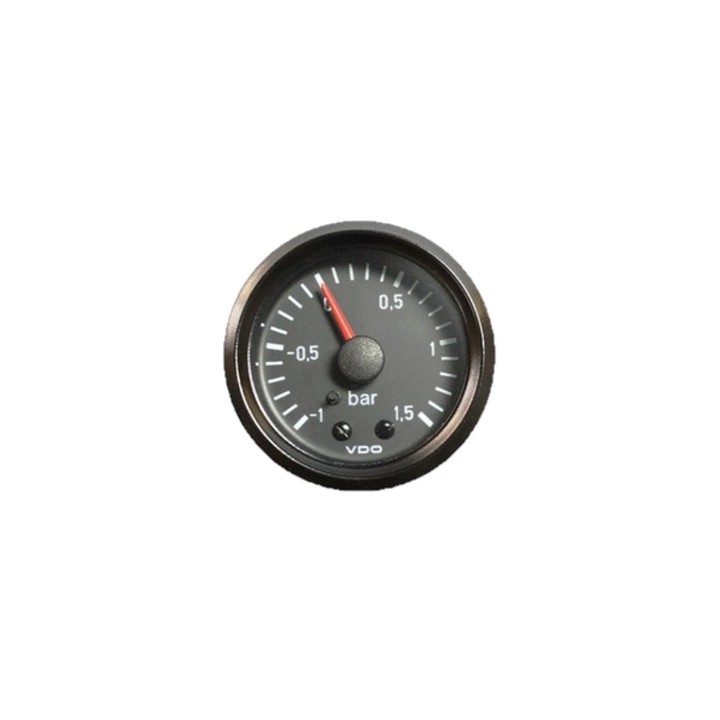 VDO Pressure Vacuum Gauge Cockpit International 52mm 1.0bar to +1.5bar Mechanical