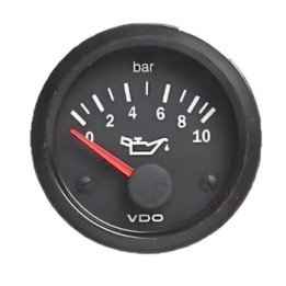 VDO Pressure Gauge Cockpit International 1000kpa Oil 52mm 12V