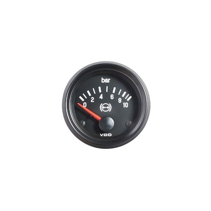 VDO 350-040-011G Pressure Gauge Cockpit International 10bar Brake 52mm 24V