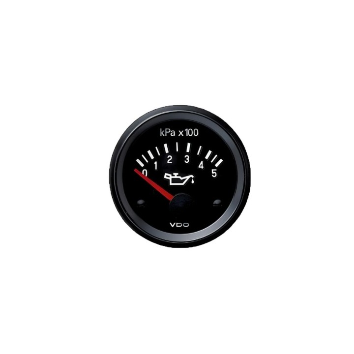 VDO 350-040-016C Pressure Gauge Cockpit International 500kpa Oil 52mm 24V