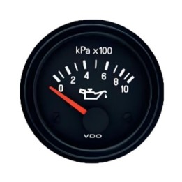 VDO Pressure Gauge Cockpit International 1000kpa Oil 52mm 24V