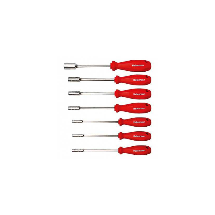 Hellermann BE-HEL-0000148 SWSET 7Piece Socket Wrench Set