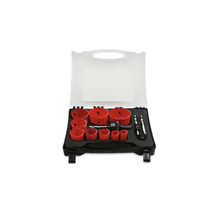Hellermann WHS13KT 13Piece Bi-Metal Holesaw Kit