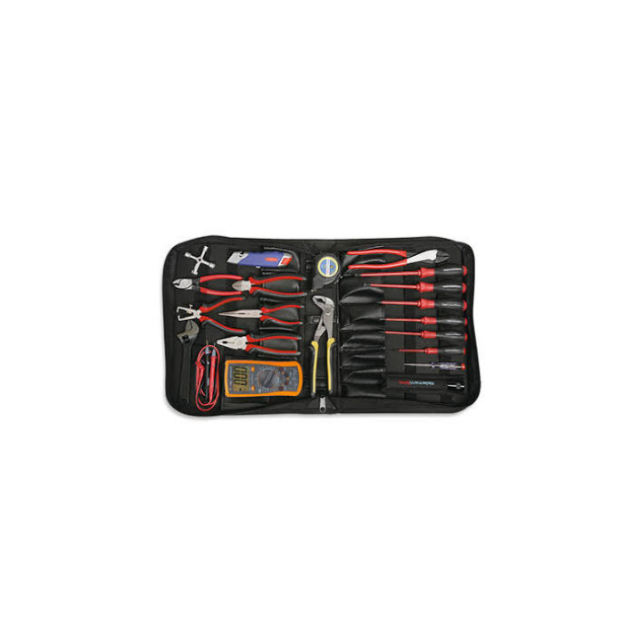 Hellermann BE-HEL-0000110 ECONOKIT 22 Piece Electricians Tool Kit
