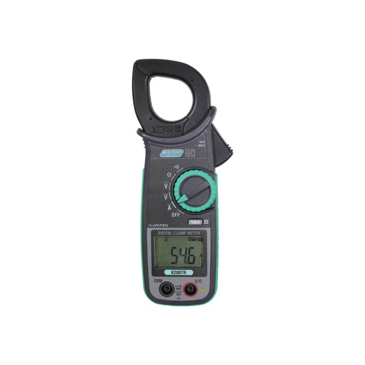 Kyoritsu K2007R 600A AC TRMS Clamp Meter, CAT III 600V