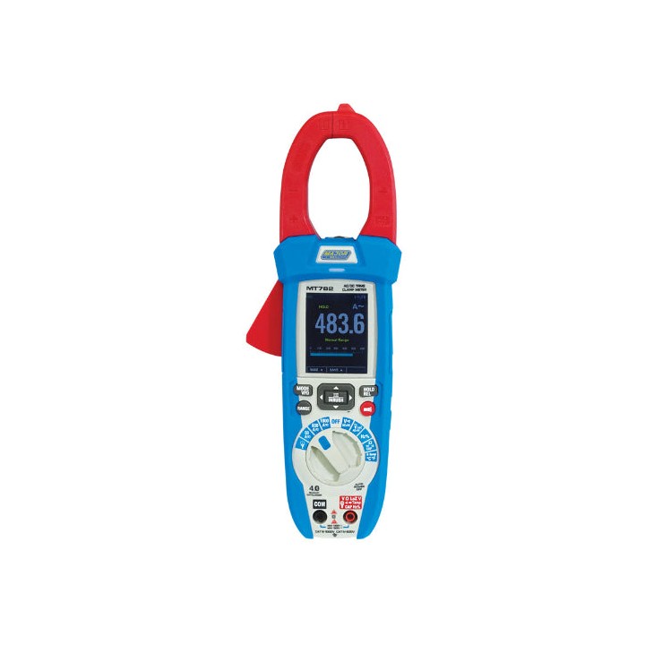Major Tech MT782 1000A AC/DC TRMS Clamp Meter, CAT IV 600VBluetooth