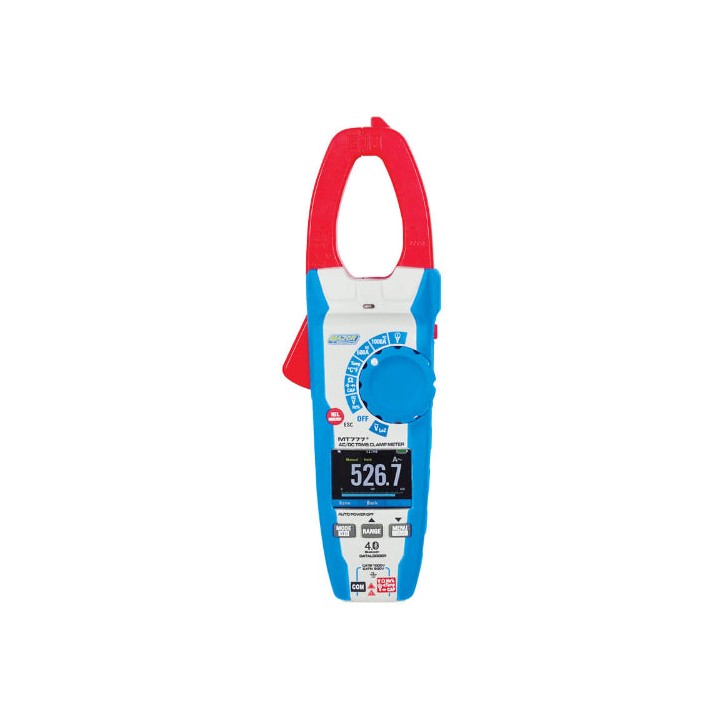 Major Tech MT777 1000A AC/DC TRMS Bluetooth Clamp Meter, CAT IV 600V