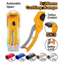 INGCO HPC3135 PVC Pipe Cutter 210mm 3-36mm