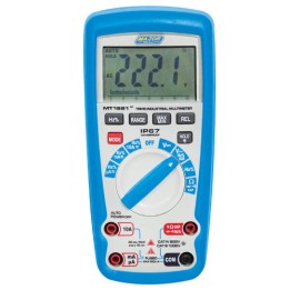 Major Tech MT1881 1000V AC/DC IP67 TRMS Multimeter, CAT IV 600V