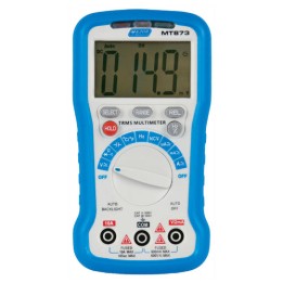 Major Tech MT873 600V AC/DC TRMS Compact Multimeter, CAT III 300V