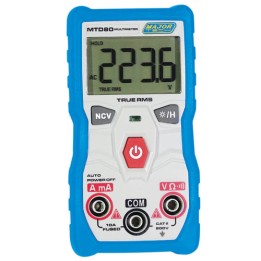 Major Tech MTD80 600V AC/DC TRMS Compact Smart Multimeter, CAT III 600V