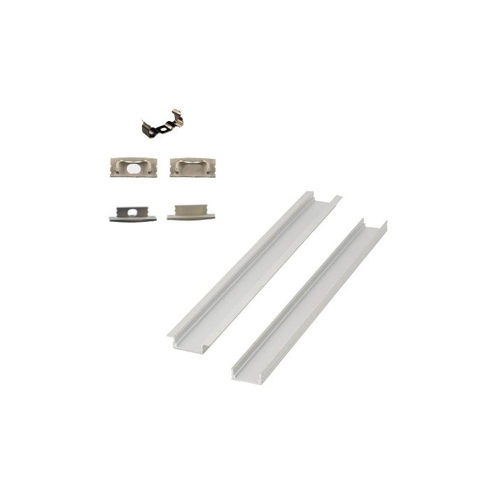 Pioled ST-SHO29-PIO-010 LED Strip Light Aluminium Profile Slim28 2M CH51 - Recessed
