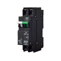 CBI SU-DB05-CBI-003 QF-N-2(26MM)40A 1P+N 6KA White/Green Breaker/Isolator
