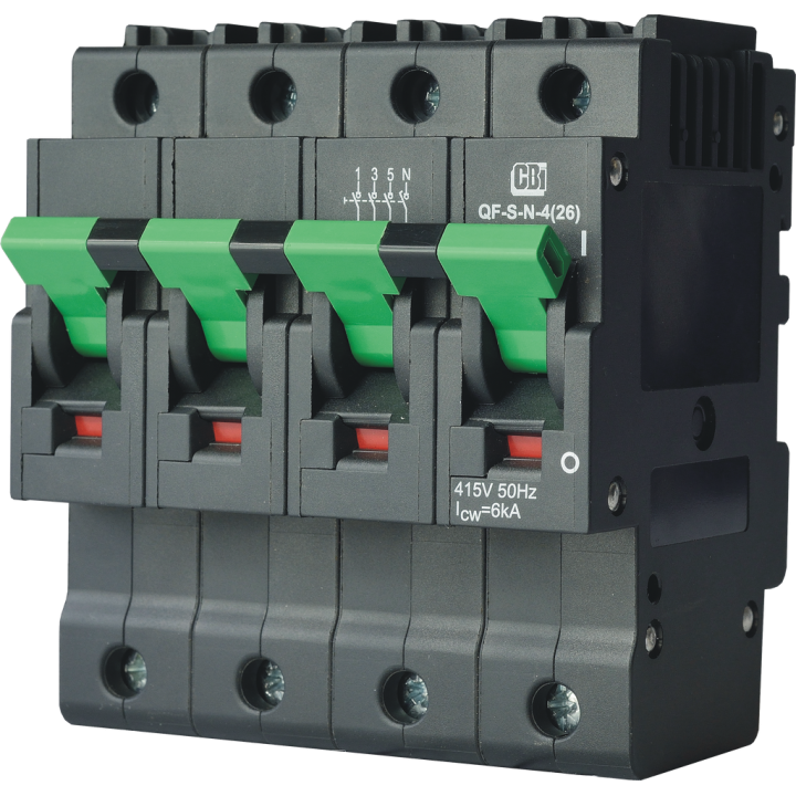 CBI BE-CBI-0000017 QF-S-4(26MM)100A 4P 6kA Isolator