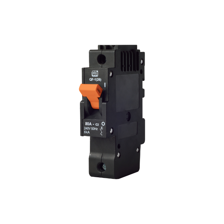 CBI BE-CBI-0000069 QF-1(26MM)80A S/P 6KA Orange Toggle