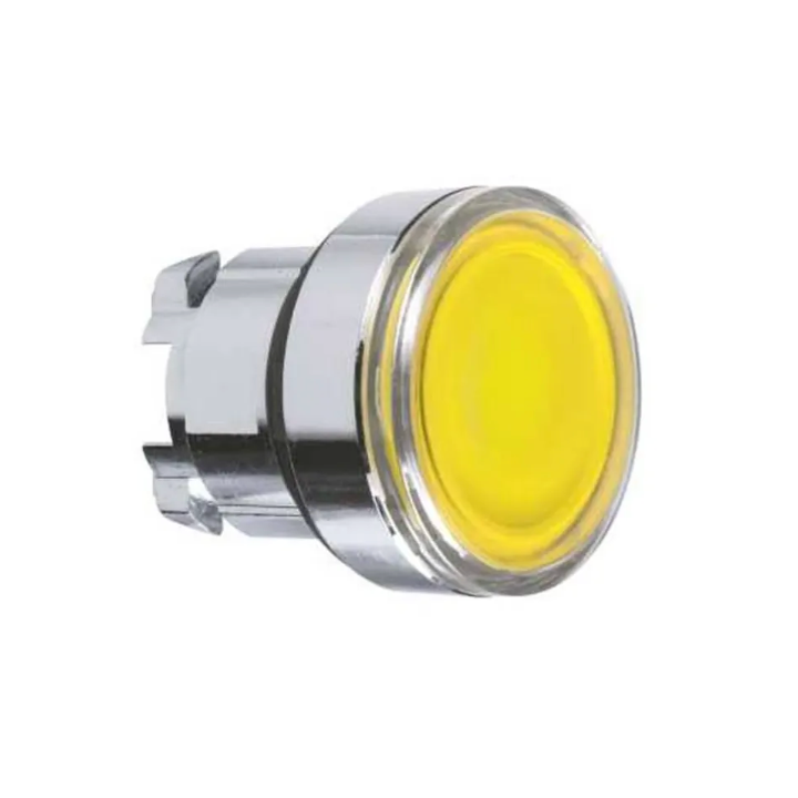 Schneider ZB4BW353 Yellow LED Illuminated Push Button
