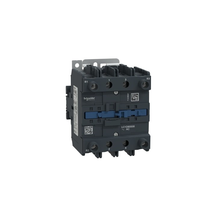Schneider LC1D80008F7 D.Cont. 125A 4Pole 2NO+2NC 110VAC