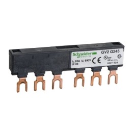 Schneider GV2G245 GV2 2-TAP OFF BUSBAR