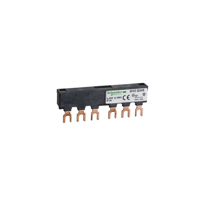 Schneider GV2G245 GV2 2-TAP OFF BUSBAR