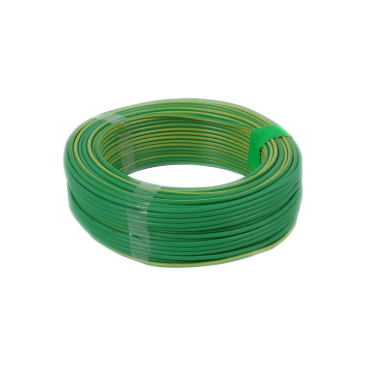 ST-CB03-PAN-009 2.5mm Single Core Flexible Panel Wire, Various Colours, 100M Rolls - Green / Roll