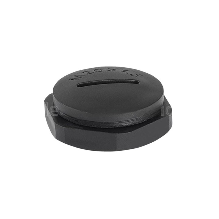 EM PHPM50B M50 PVC Threaded Plug Black