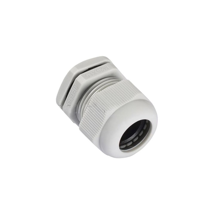 EM PMGB32-25MM Grey PVC Compression Gland c/w Locknut