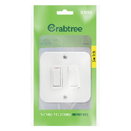 Crabtree SU-GH05-CRA-002 2Lever Industrial Switch Crabtree 18081/101