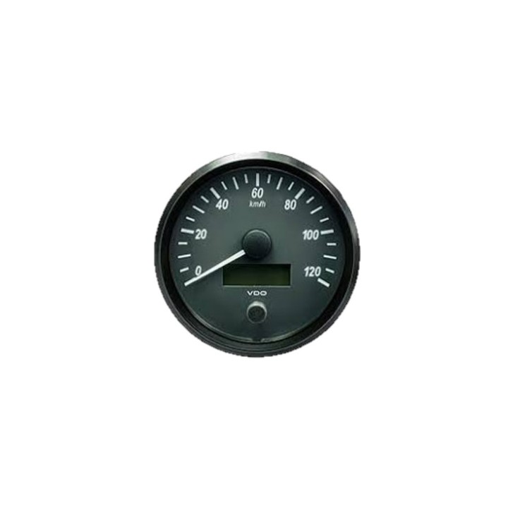 VDO Speedometer Singleviu 100mm 120 Km/h 12V/24V
