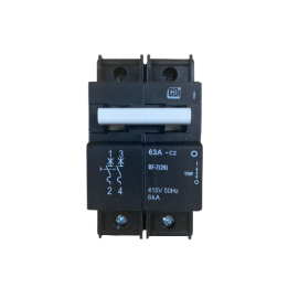 CBI BE-CBI-0000013 QF-2(26MM)45A D/P 6KA Circuit Breaker