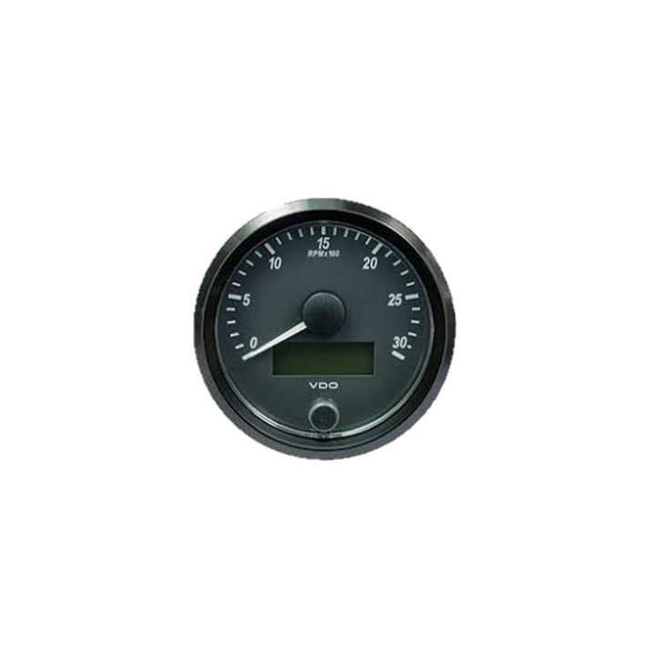 VDO Tachometer Singleviu 80mm 3000 Rpm 12/24v (gauge Only)