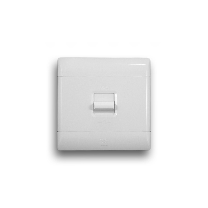 CBI BE-CBI-0000205 SUI129 2P 60A 4X4 CBi Isolator Switch Disconnector - Graphite