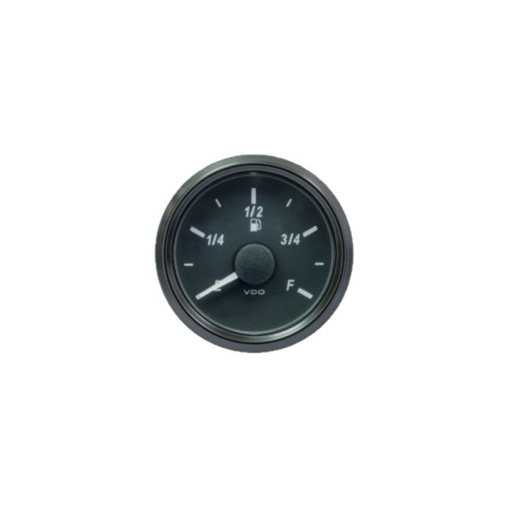 VDO Tank Level Gauge Singleviu 52mm 3 180 Ohm 12/24v (gauge Only)